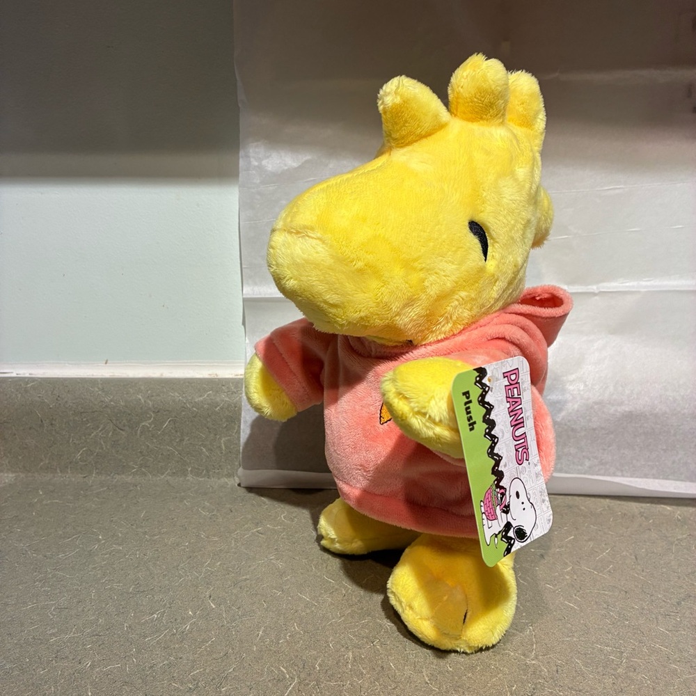 Peanuts Woodstock Plush with Hoodie** Easter Spring